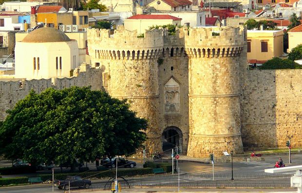 Rodos Kalesi Surları - Eski Şehir